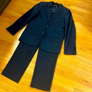 Cat and Jack dark blue suit size 14 boys.